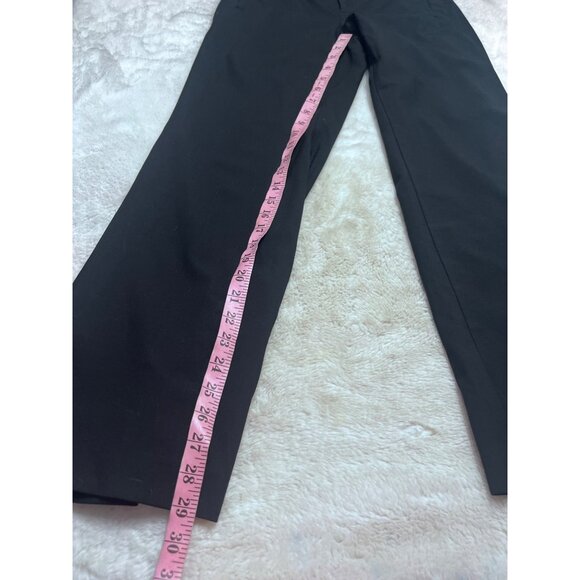 Banana Republic Jackson Fit Womens Black Stretch Pants Size 4P Italy Fabric - Picture 6 of 7